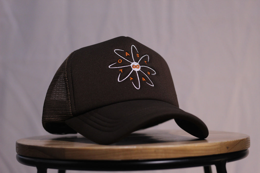 Brown Astratto Trucker