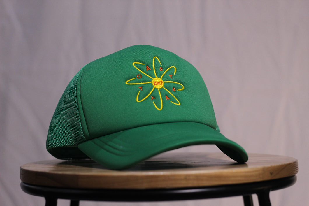 Green Astratto Trucker