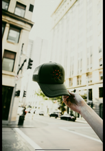 Load image into Gallery viewer, Olive Green Astratto Trucker
