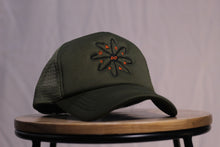 Load image into Gallery viewer, Olive Green Astratto Trucker
