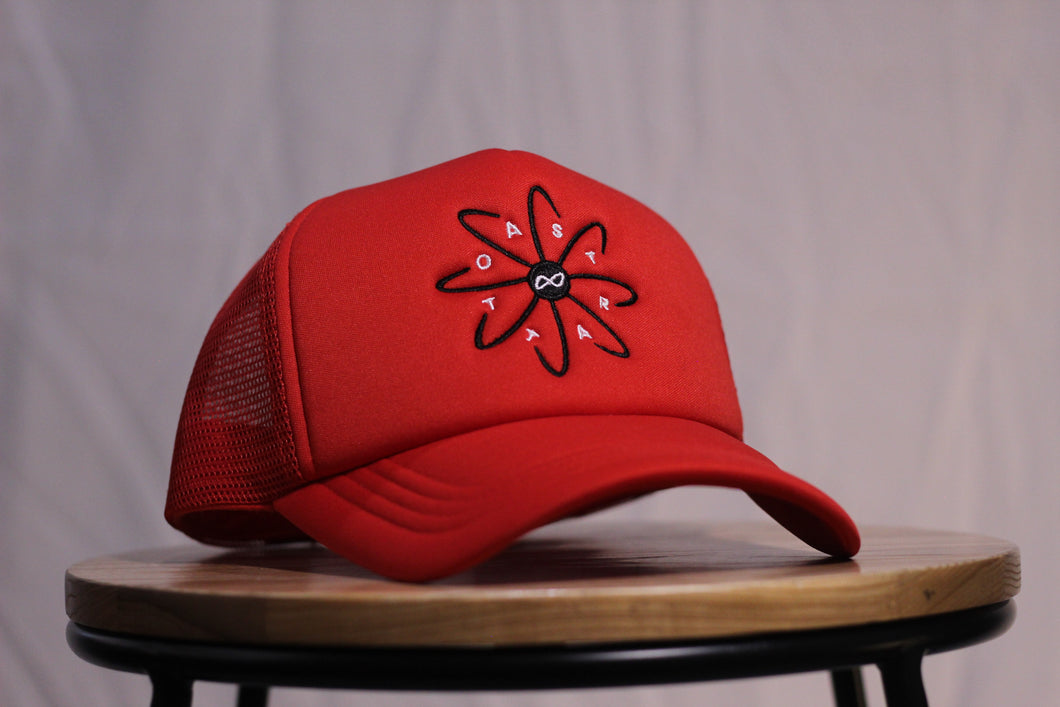 Red Astratto Trucker