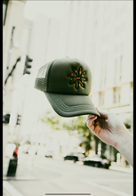 Load image into Gallery viewer, Olive Green Astratto Trucker
